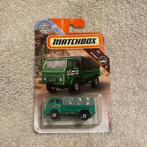 Matchbox Metal MBX Off-Road Camo Convoy 1/20 2018 Collectible